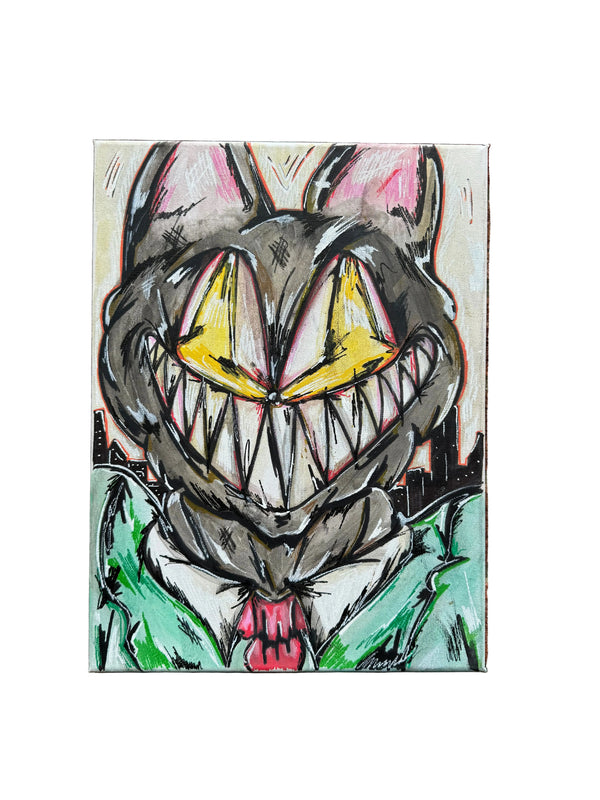 Kreepy Kitsune (Original painting)